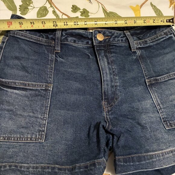 KUT brand thick dark denim shorts - size 10 preloved - Picture 1 of 2